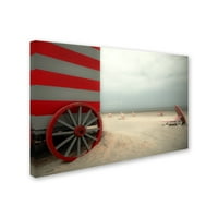 Търговска марка изобразително изкуство 'червен вагон' платно изкуство от Гилбърт клас