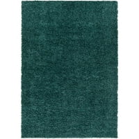 Artistic Weavers Deluxe Shag Solid Area Rug, Teal, 1.18