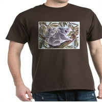 Cafepress - Тропичен райски художествен тъмна тениска - памучна тениска