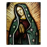 Американска Колекция Наследство Света Богородица Роял Плюш Рашел Хвърли Одеяло, 50 60