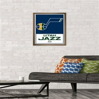 Юта джаз - плакат за стена на лого, 14.725 22.375