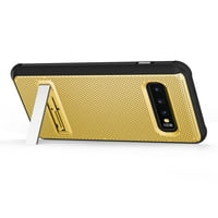 Фазова серия за калъф Samsung Galaxy с Kickstand Hidden Wallet Gold Black