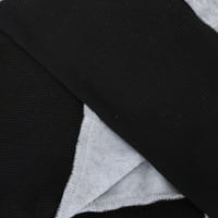 Дамски палта и якета просвет удебелен цвят блокиране на модата ежедневно отпечатани с капаци с дълъг ръкав с качулки пачуърчи