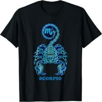 Скорпион Личност Астрология Зодиакален знак Хороскоп Тениска Черна среда
