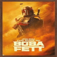 Star Wars: Книгата на Boba Fett - Boba Sandstorm Wall Poster, 22.375 34
