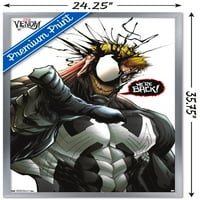 Marvel Comics - Venom - Ние сме задна стена плакат, 22.375 34 Framed