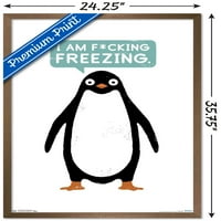Дейвид Оленик - Говорещ Пингвин Плакат За Стена, 22.375 34