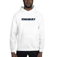 3XL Tri Color Kingsbury Hoodie Pullover Sweatshirt от неопределени подаръци