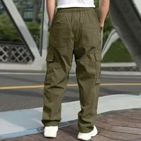 Товарни панталони за мъже purcolt плюс размер тънък много джобен панталон на открито спортни гащеризони панталони до 65% отстъпка