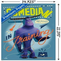Disney Monsters at Work - Плакат за стена на комик, 14.725 22.375