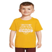 Детска детска тениска с къс ръкав, Размери 12м-5т